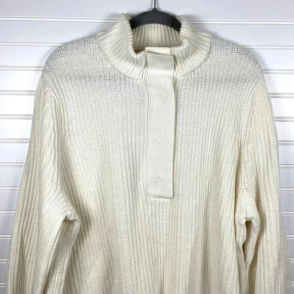 Soft Surroundings NWT Highland Tunic Sweater  Cream Size 3X - Picture 3 of 10